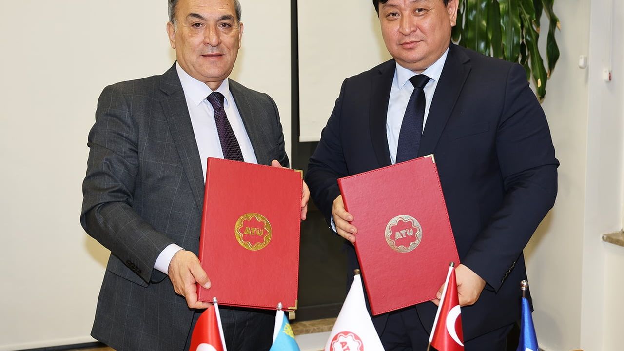 ATÜ ve Kazakistan Sivil Havacılık Akademisi Arasında İş Birliği Görüşmesi