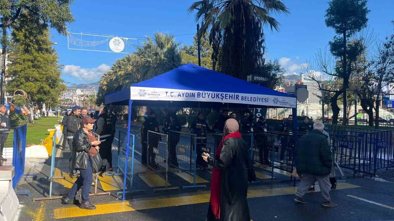 Aydın’da Erdoğan’ın Açılış Töreni İçin Hazırlıklar Tamamlandı