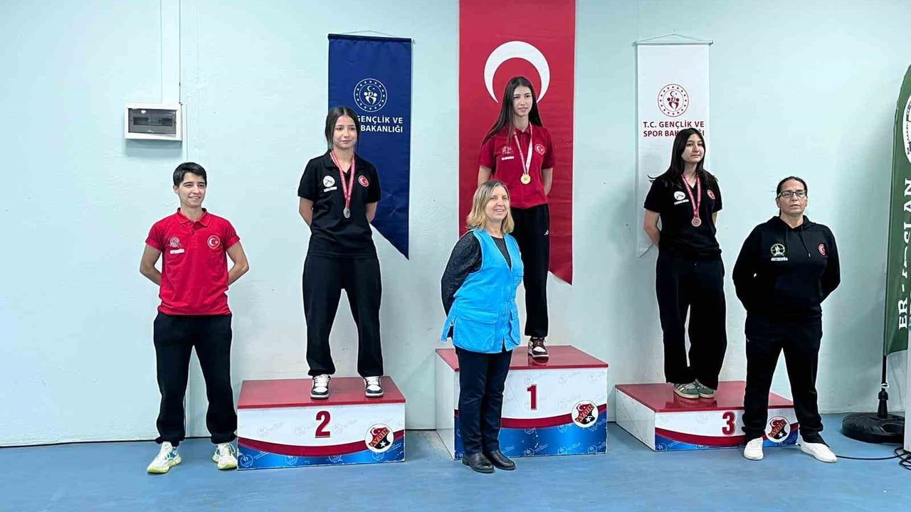 Aydın'da Havalı Silahlar Şampiyonası Gerçekleştirildi