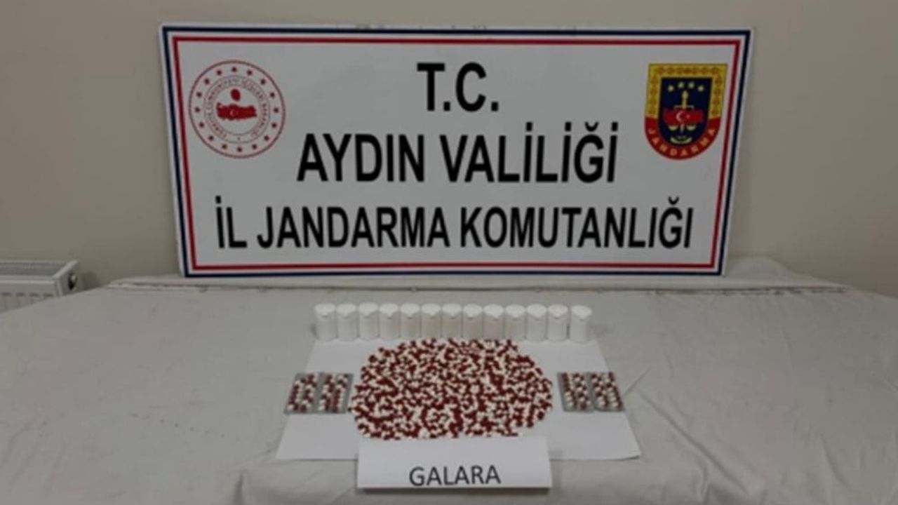 Aydın'da Uyuşturucu Operasyonu: 1000’den Fazla Hap Ele Geçirildi