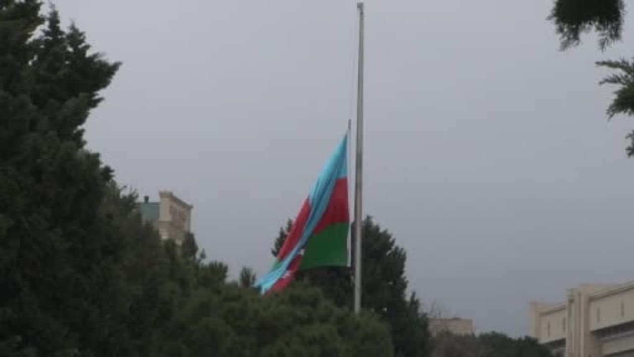 Azerbaycan'da Kanlı Ocak Şehitleri Anıldı