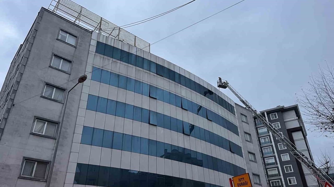 Bağcılar'daki Kapalı Hastanede Yangın