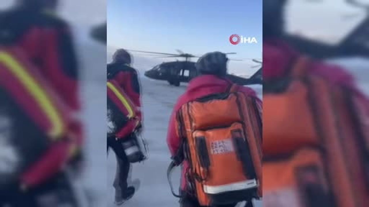 Bahçesaray'da Acil Helikopter Sevkleri