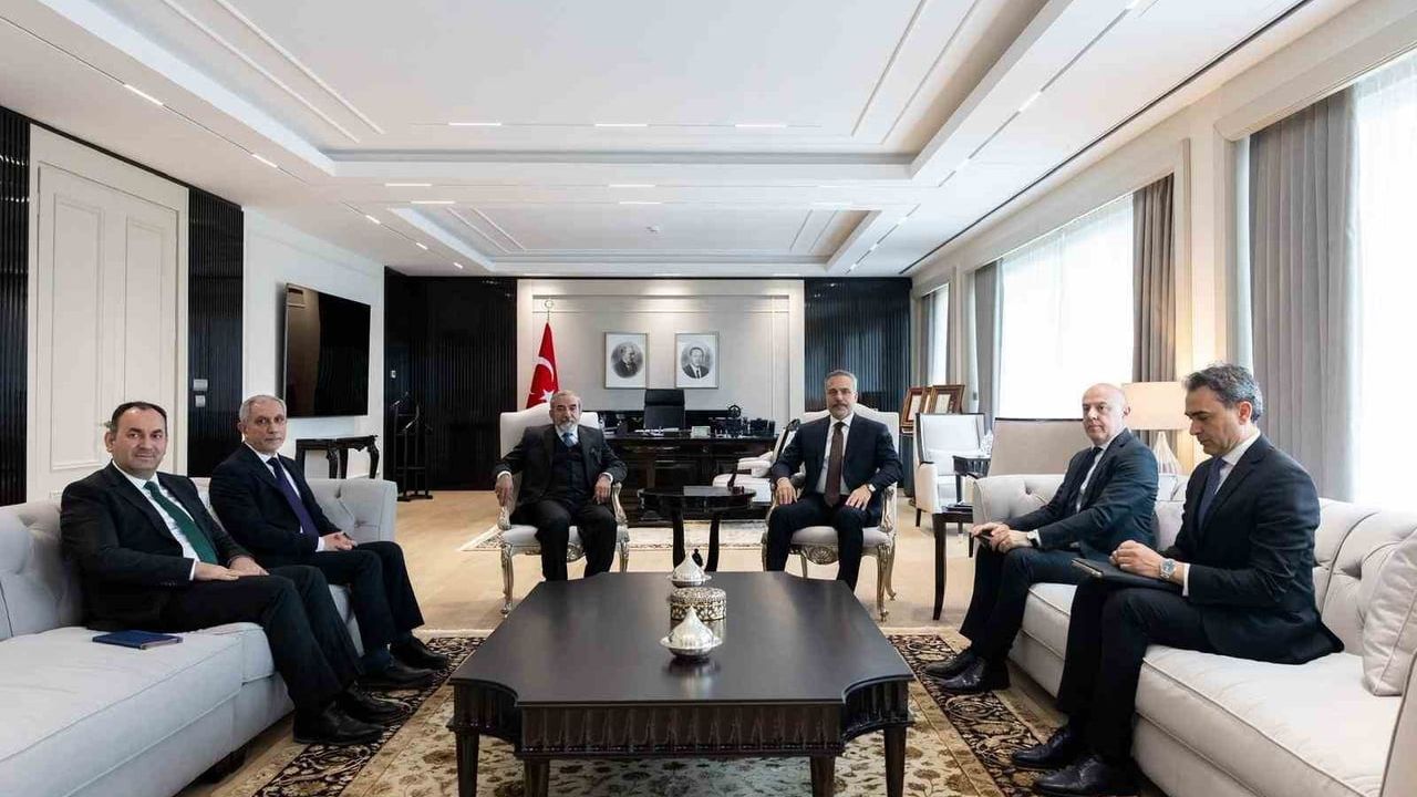 Bakan Fidan, KİB Genel Sekreteri ile Görüştü