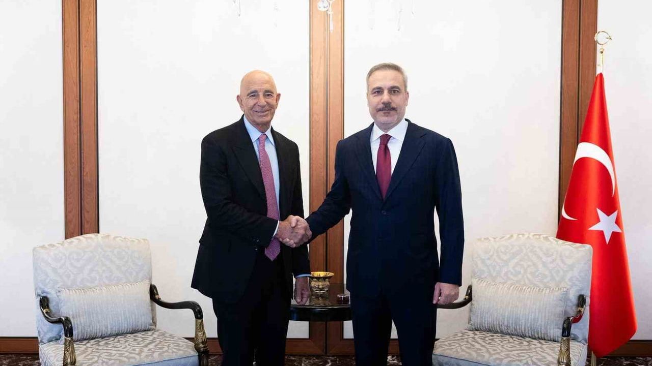 Bakan Fidan, Tom Barrack ile Görüşme Gerçekleştirdi