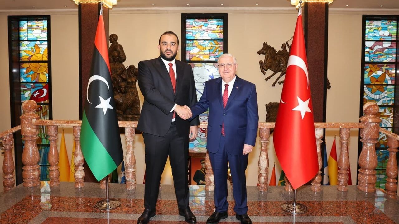 Bakan Güler, Libya'nın Savunma Bakan Vekilini Ağırladı