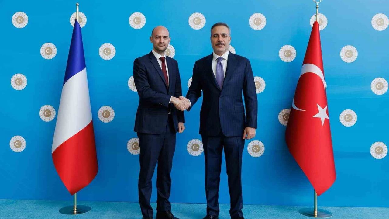 Bakan Hakan Fidan, Fransız Mevkidaşı ile Ankara'da Buluştu