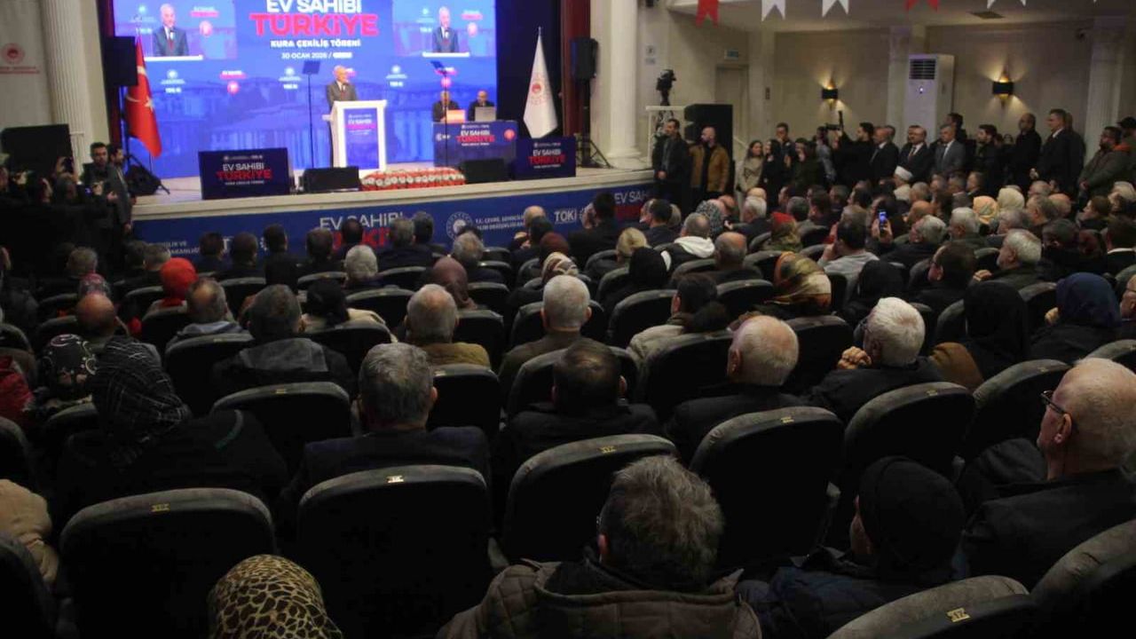 Bakan Işıkhan, 500 Bin Konut Projesini Tanıttı