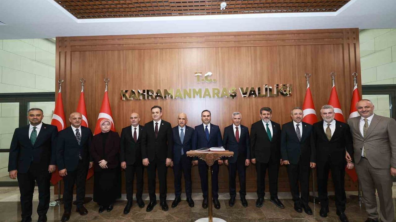 Bakan Kacır, Kahramanmaraş’ta SOGEP Projelerinin İmza Törenine Katıldı