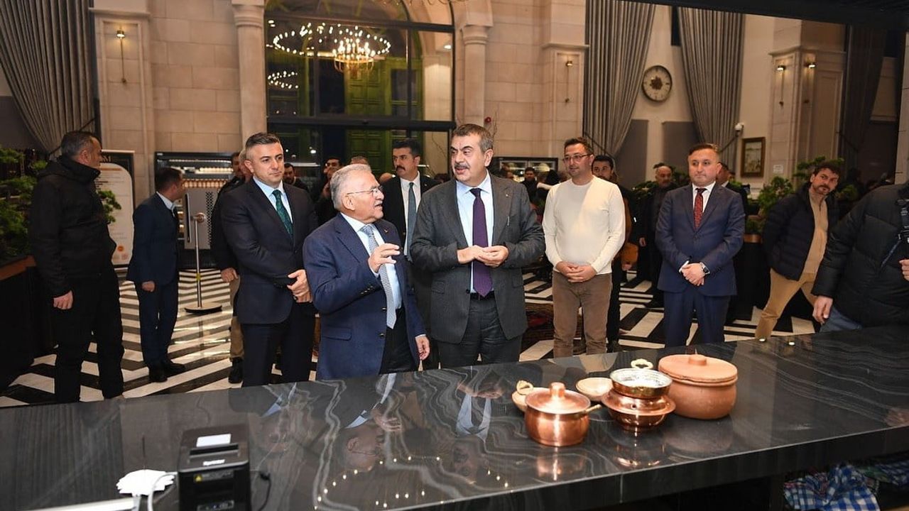 Bakan Tekin, Kayseri'nin Gastronomi Merkezini Ziyaret etti