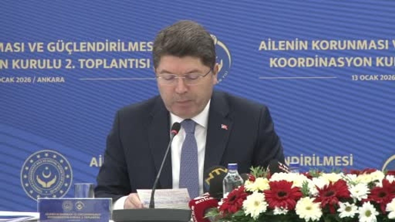 Bakan Tunç: Aile Değerlerimizi Koruma Konusunda Kararlıyız