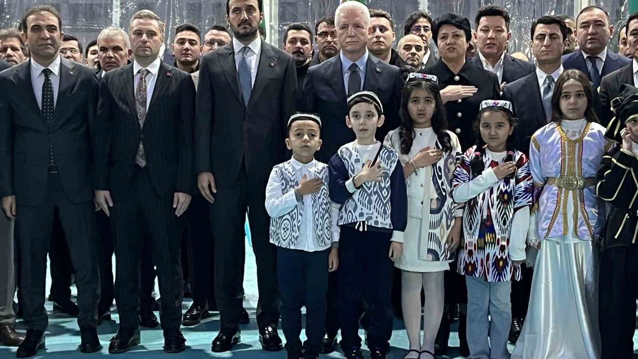 Bakırköy'de Özbekistan Devlet Okulu Töreni
