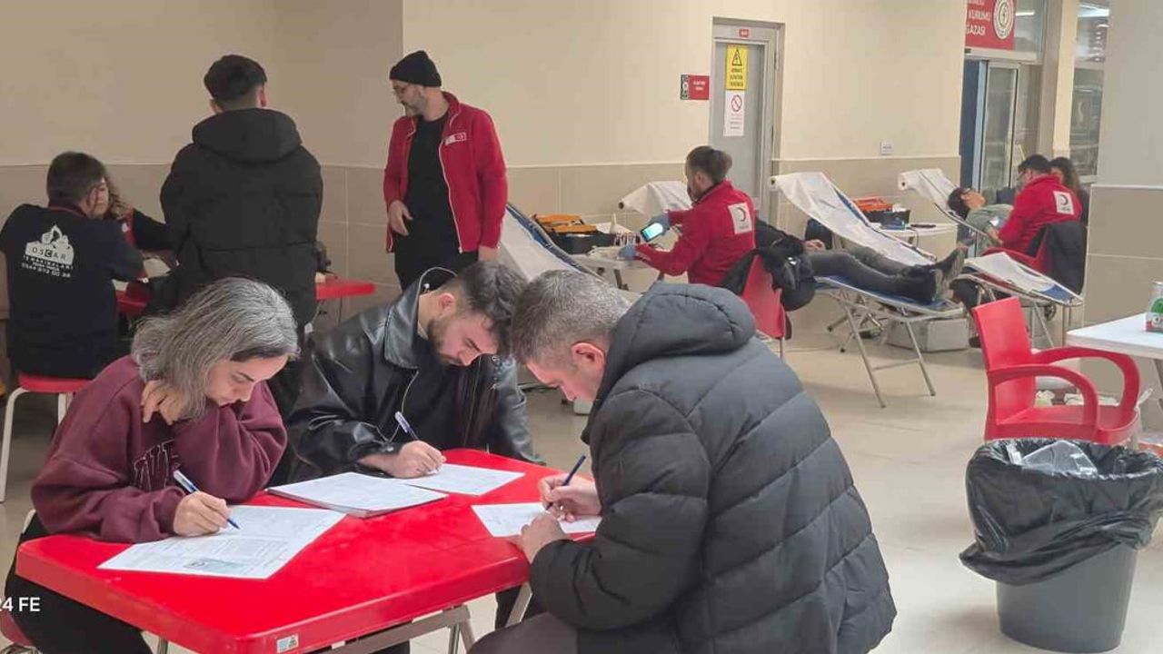 Bartın’da 52 Ünite Kan Bağışı Yapıldı