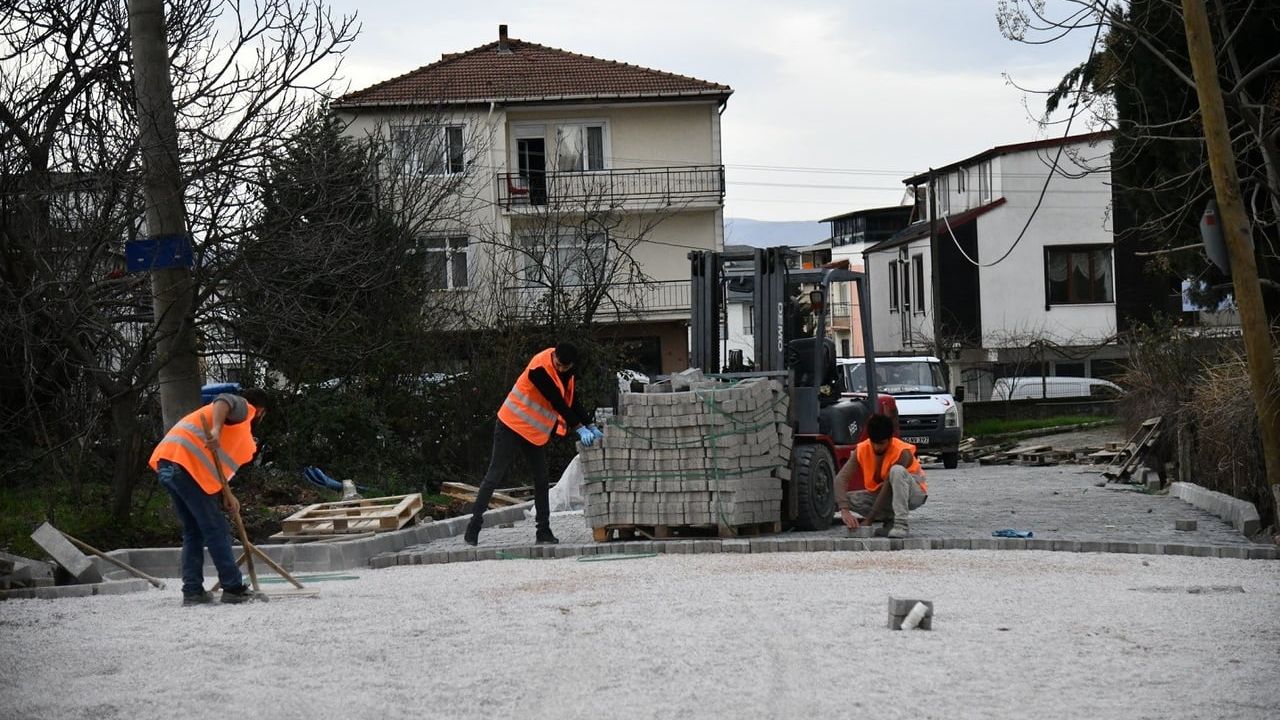 Başiskele'de Altyapı Çalışmaları Tamamlandı, Üstyapı Yenileme Devam Ediyor