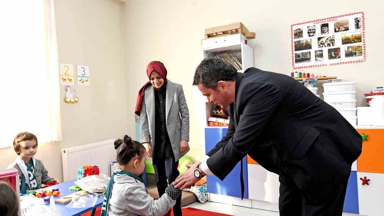 Başkan Aydın Özel Gereksinimli Çocuklarla Karnelerini Kutladı