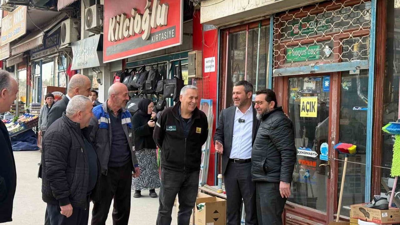 Başkan Çetinkaya Esnafla Buluştu