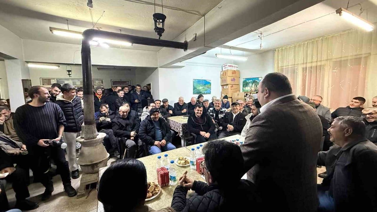 Başkan Hamamcı Dereyalak Mahallesi'nde Vatandaşlarla Buluştu