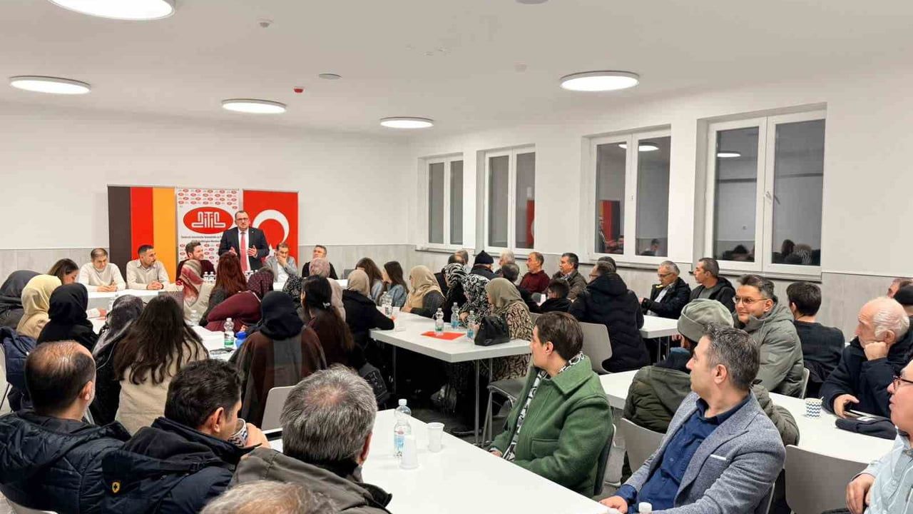 Başkan Kadir Tatık Almanya'da Gurbetçilerle Buluştu