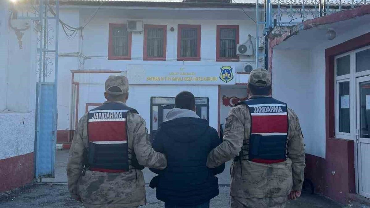 Batman'da 12 Yıl 6 Ay Ceza Alan Şahıs Yakalandı