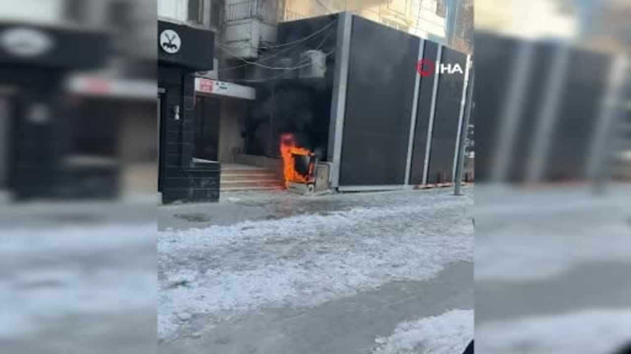 Batman'da Elektrik Panosu Yangını: Mahalle Sakinleri Korku Dolu Anlar Yaşadı