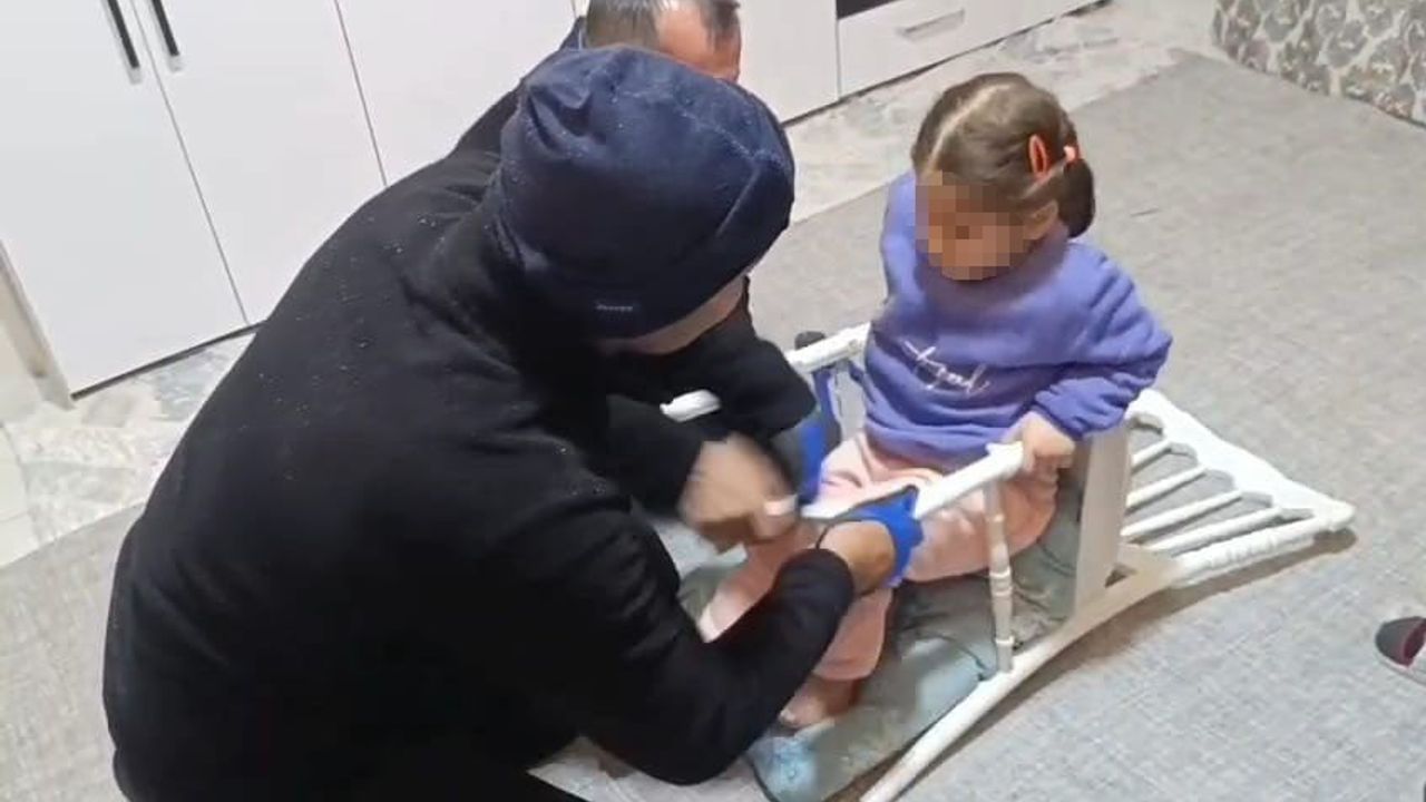 Batman'da İtfaiye Ekipleri Çocuk Kurtardı