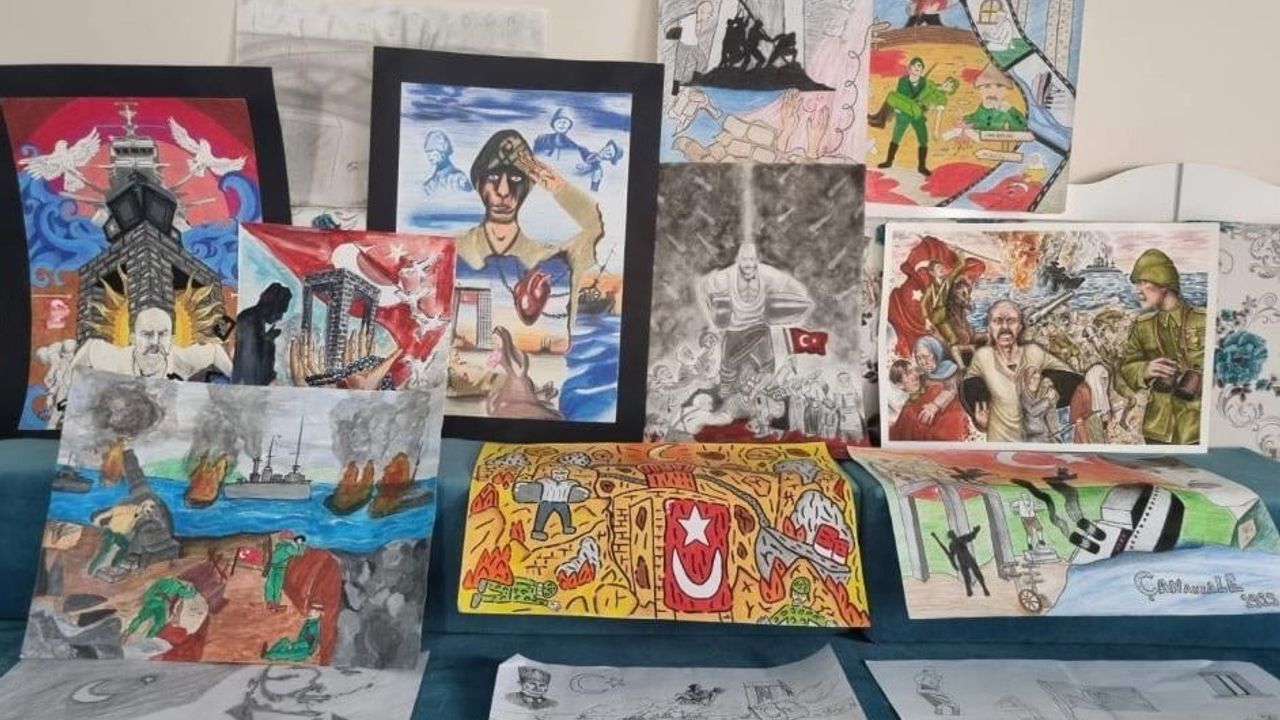 Bayburt'ta Ortaokul Öğrencilerine Yönelik Çanakkale Yarışması