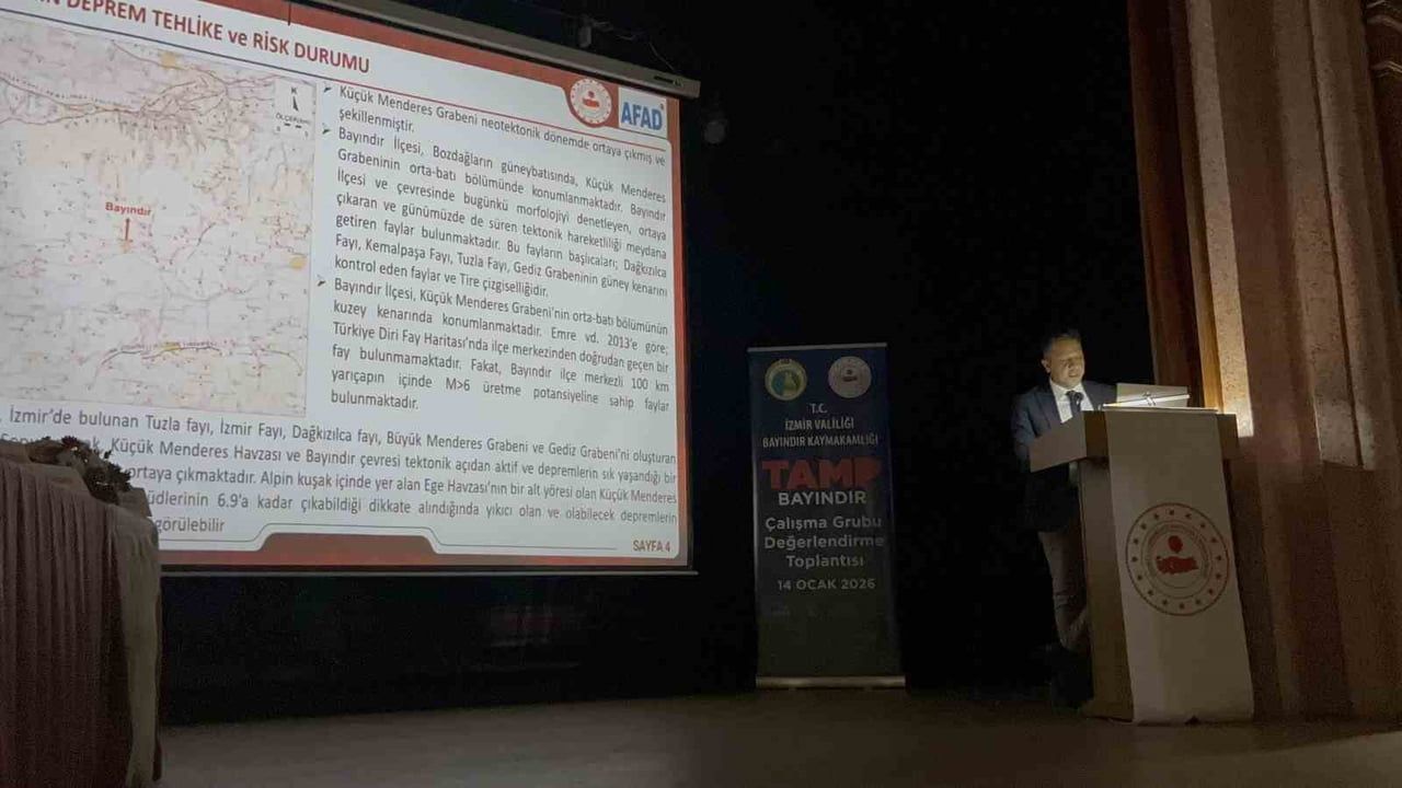 Bayındır'da Afet Hazırlık Çalışmaları Güçlendirilmekte