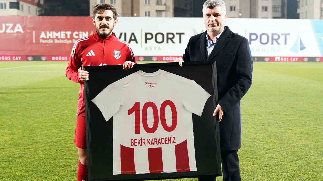 Bekir Karadeniz Pendikspor'da 100. Maçına Çıktı