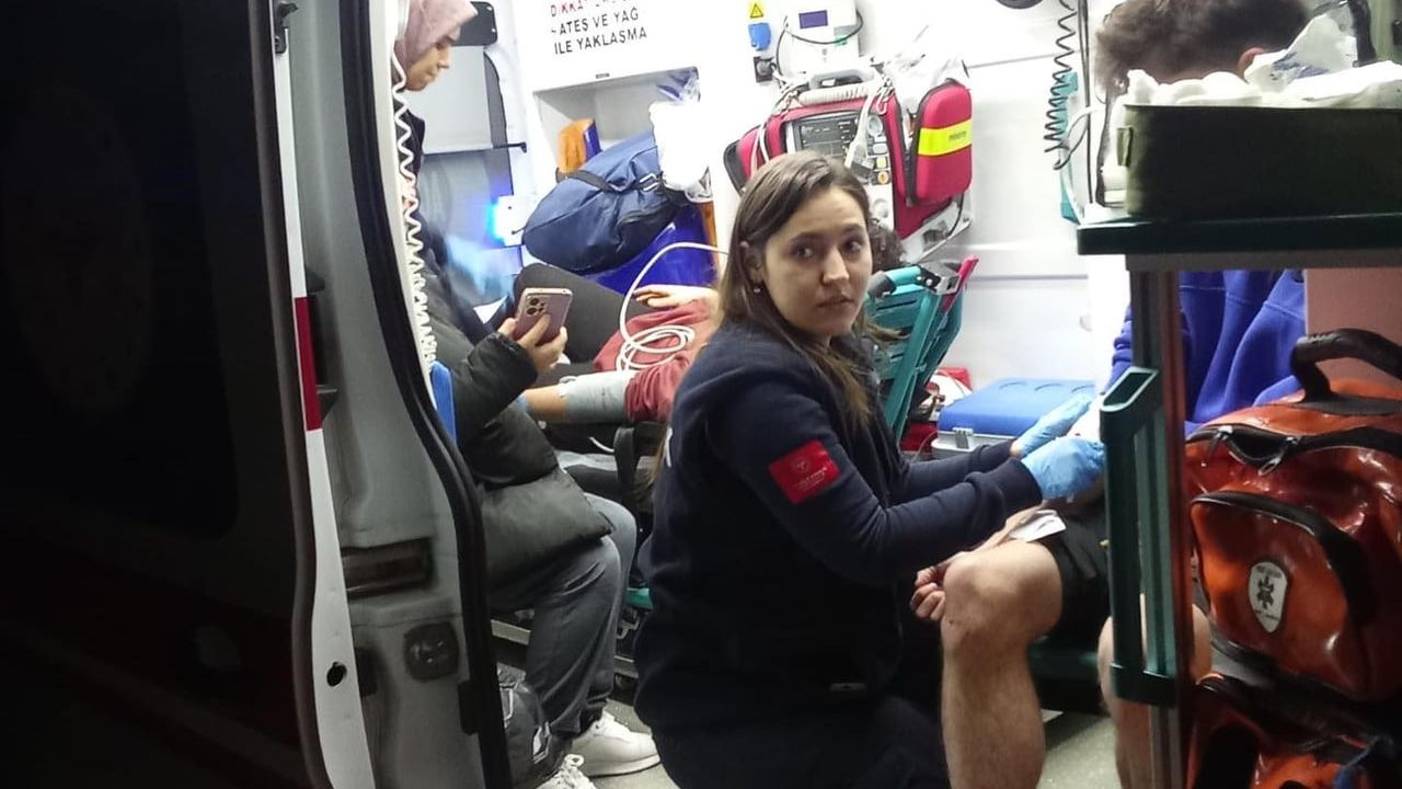 Belen'de Trafik Kazası Sonucu 2 Kişi Yaralandı