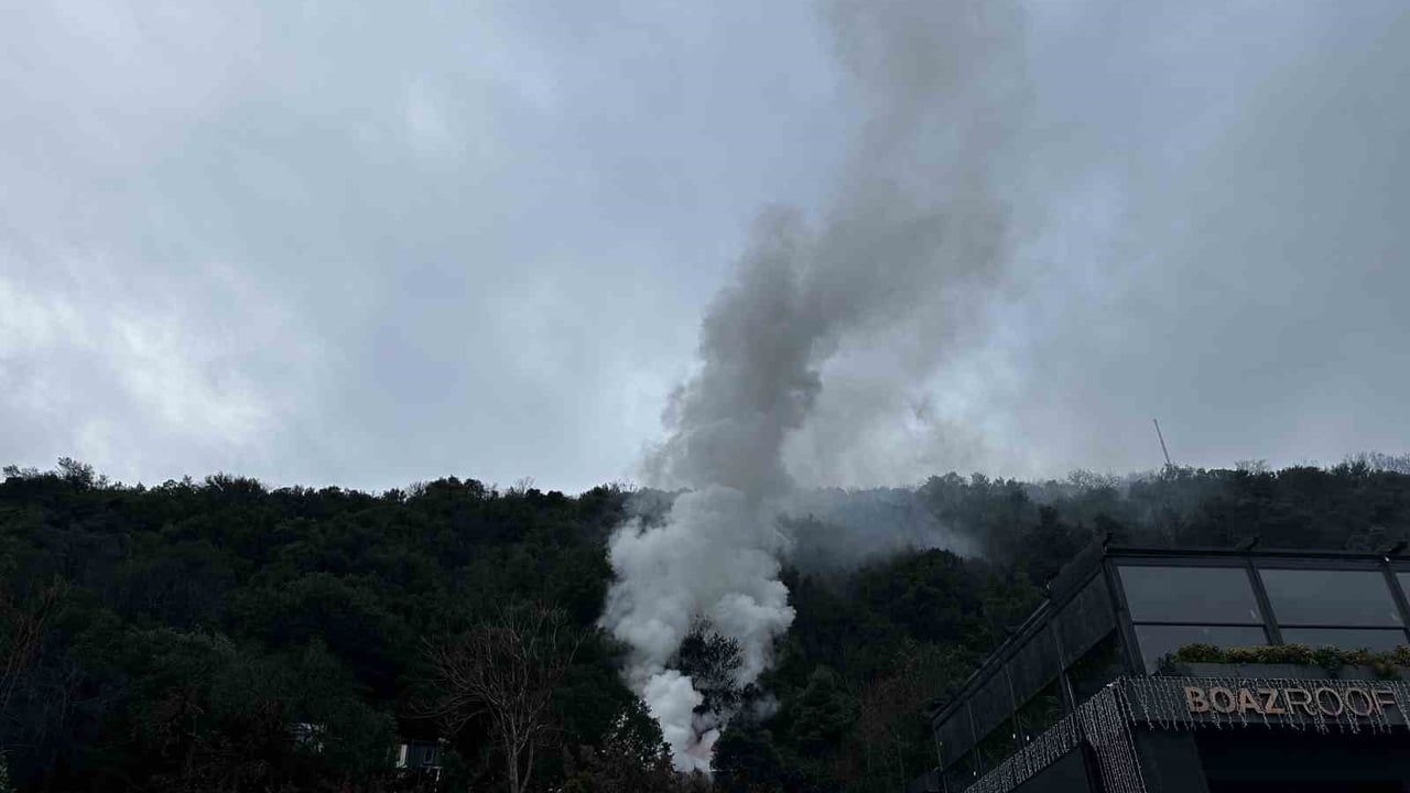 Beşiktaş'ta Restoranda Yangın Paniği