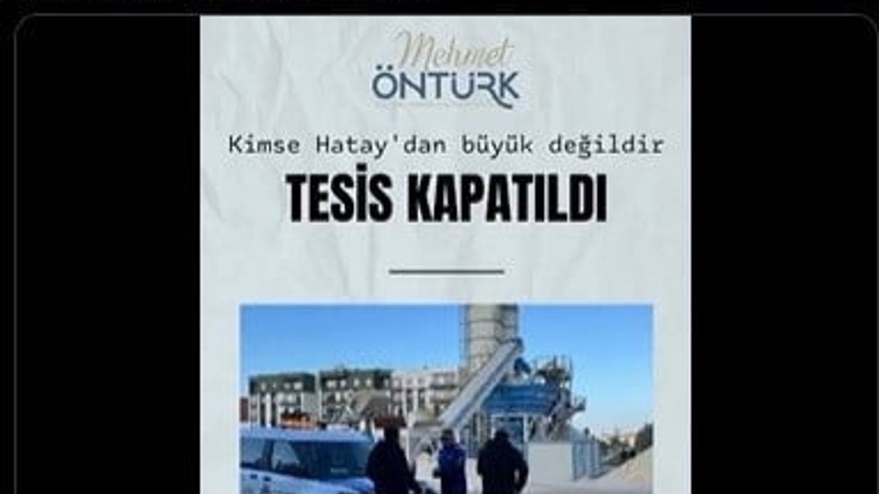 Beton Dökme Krizine 212 Bin TL Ceza