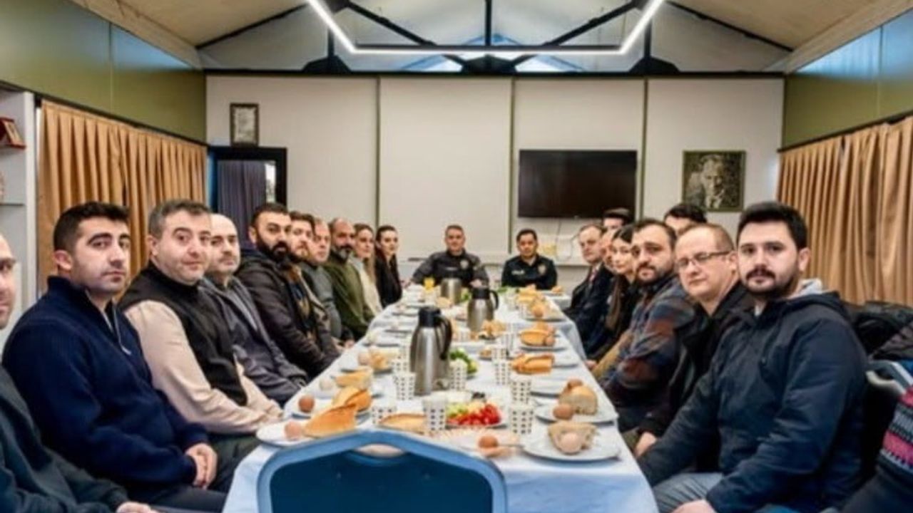 Bilecik İl Emniyet Müdürü Gökalp Şener Personel ile Bir Araya Geldi