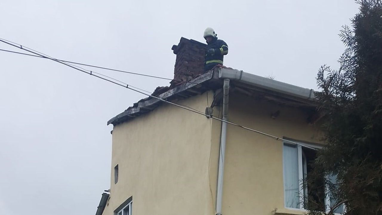 Bilecik’te Baca Yangını Kontrol Altına Alındı