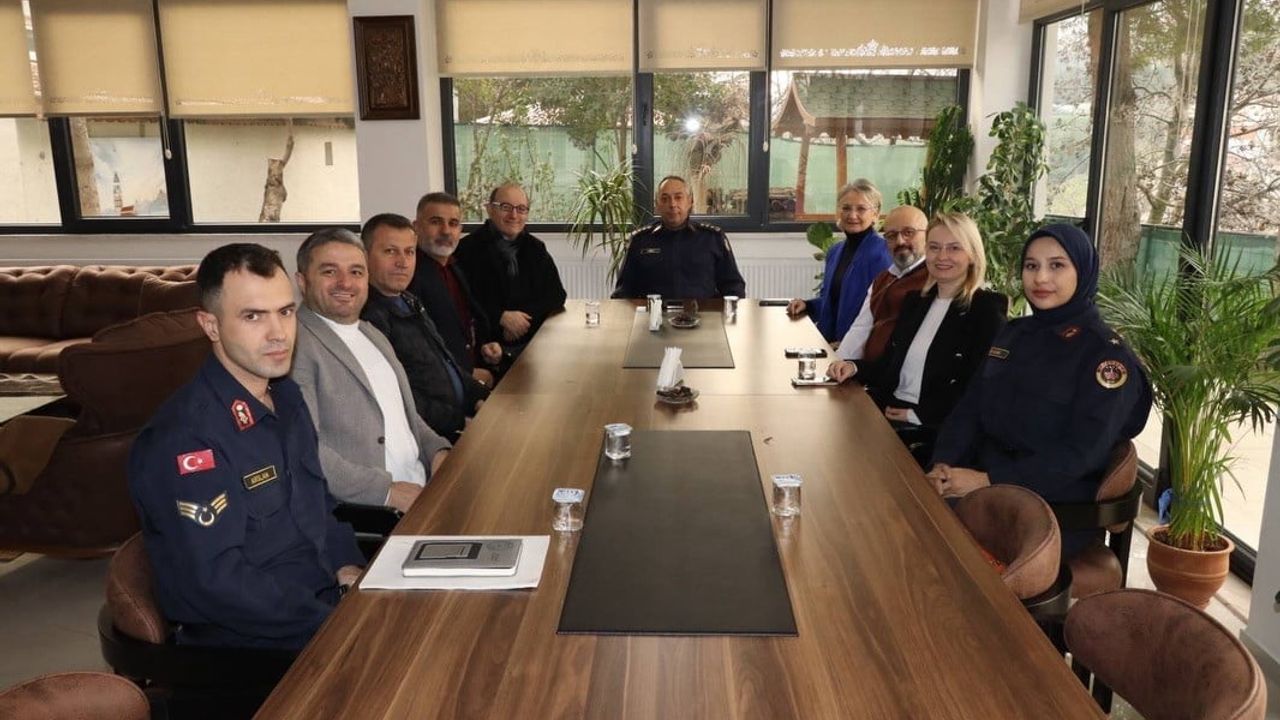 Bilecik'te Jandarma Asayiş Vakfı Toplantısı Gerçekleştirildi