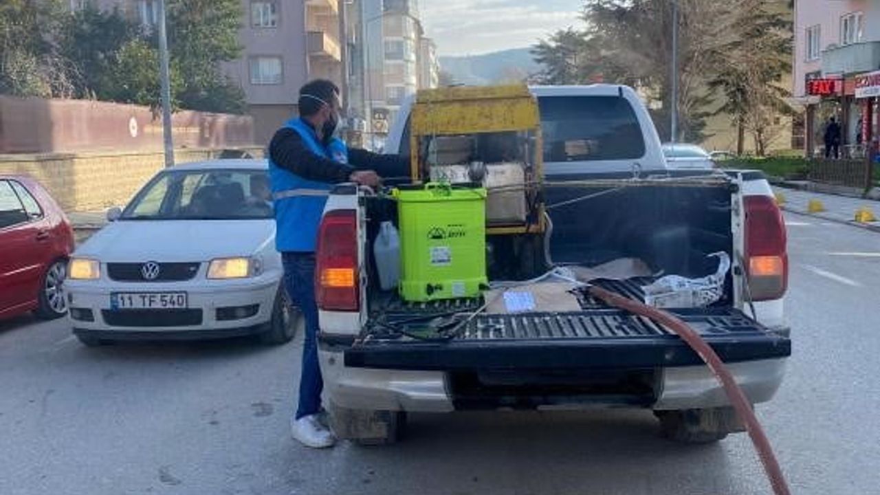 Bilecik'te Kış Dönemi Haşere Mücadelesi