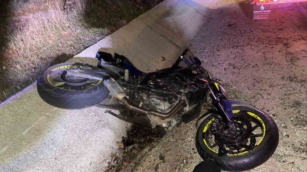 Bilecik'te Motosiklet Kazası: 1 Yaralı
