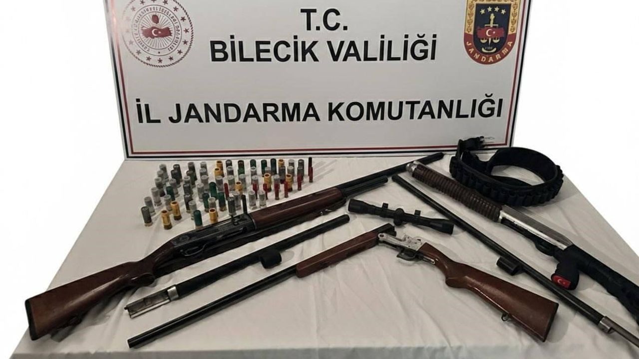Bilecik'te Ruhsatsız Av Tüfeklerine Yüksek Ceza