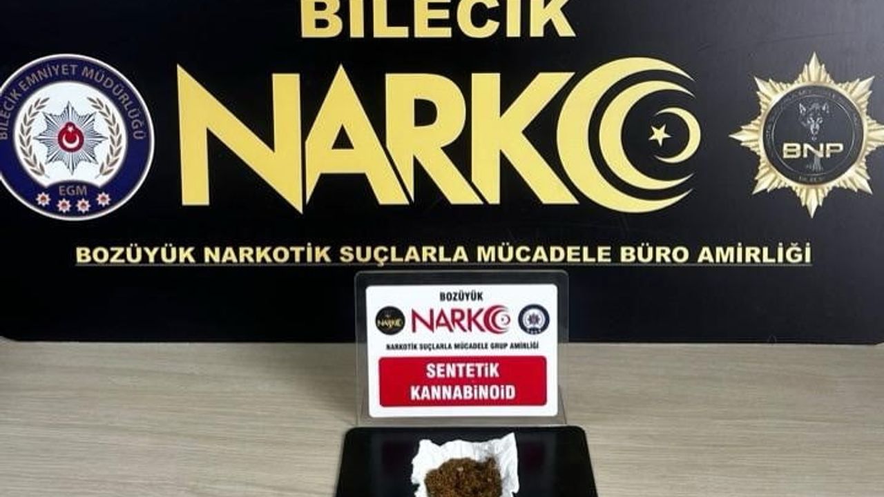 Bilecik'te Sentetik Kannabinoid Operasyonu