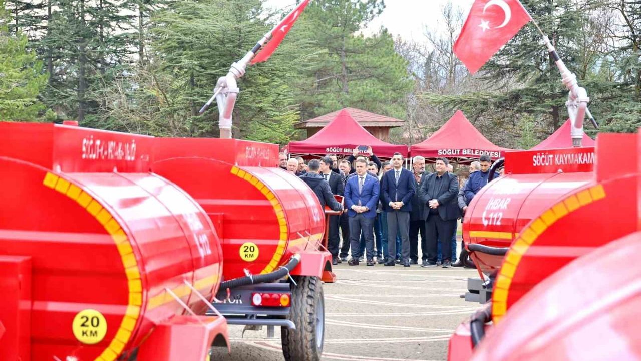 Bilecik'te Su Tankeri Dağıtımı Gerçekleşti