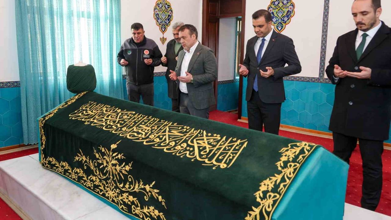 Bilecik Valisi Sözer, Dursun Fakıh Türbesi İncelemeleri