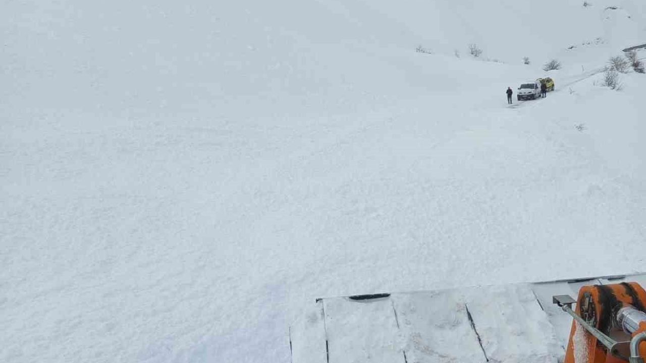 Bingöl'de Çığ Temizleme Çalışmaları Tamamlandı