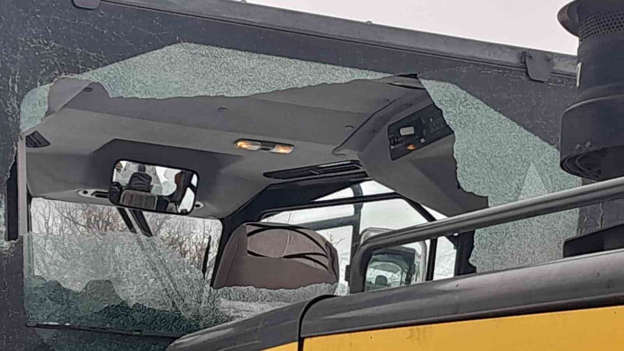 Bingöl'de İş Makinesine Saldırı