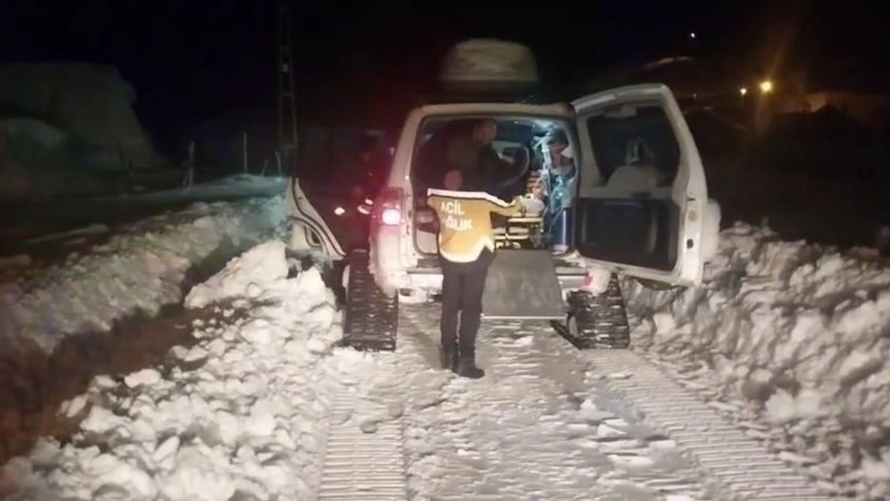 Bingöl'de Paletli Ambulans Kurtarıldı