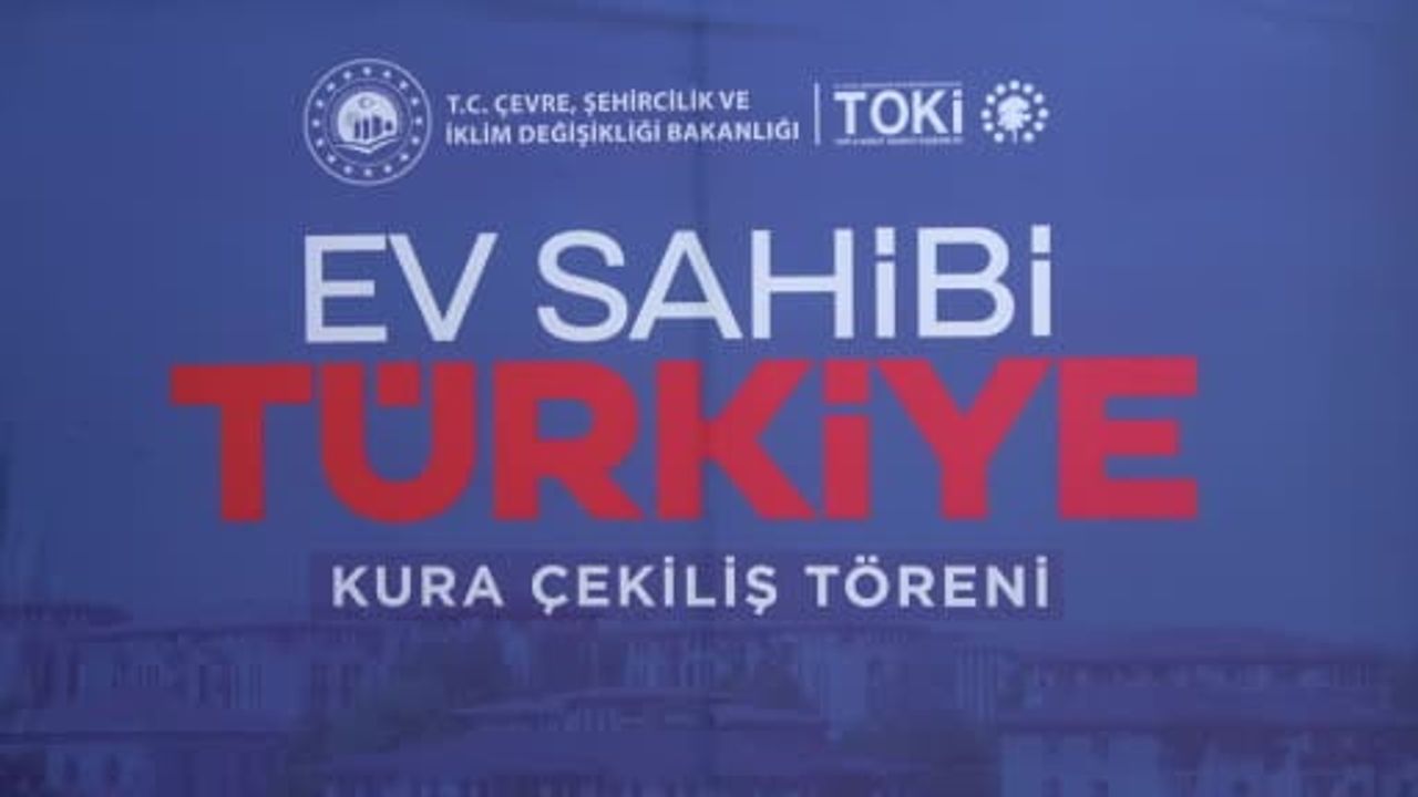 Bingöl'de TOKİ Sosyal Konut Kura Çekimi Gerçekleşti