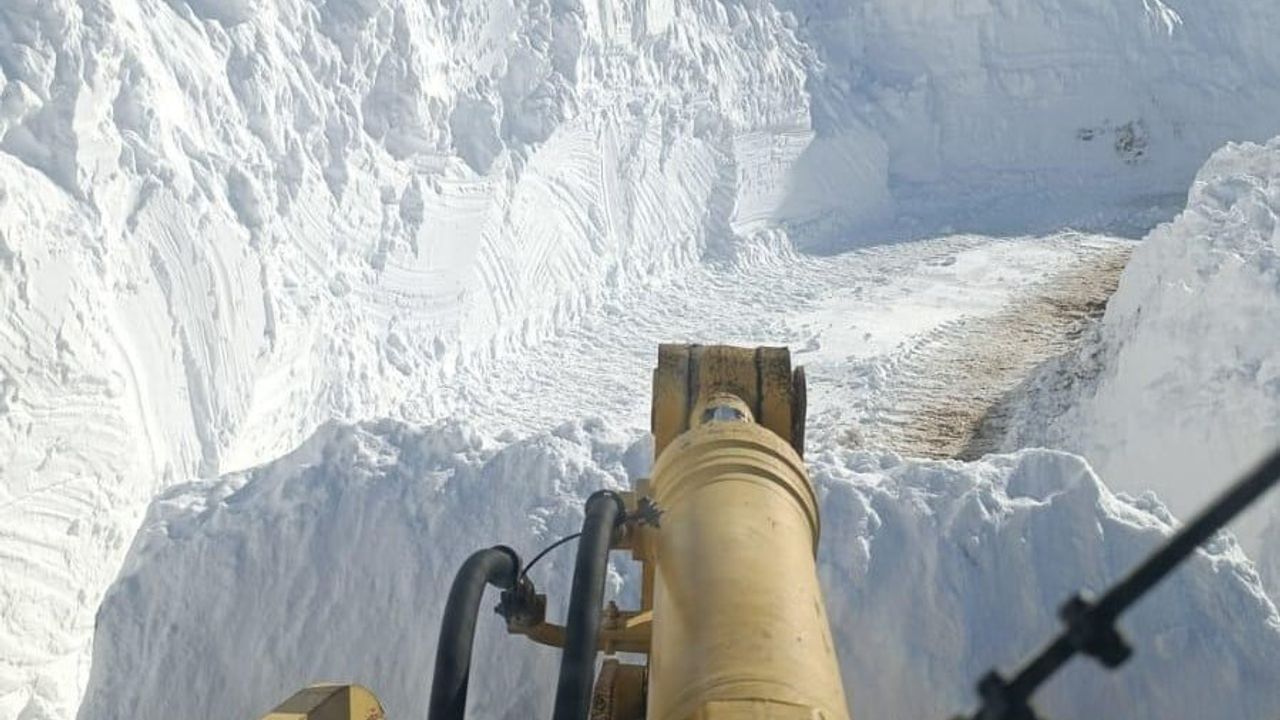 Bitlis'te Karla Mücadele Çalışmaları Sürüyor