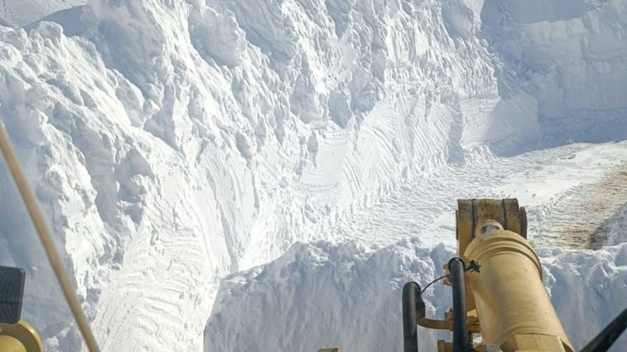 Bitlis'te Kış Koşullarına Karşı Mücadele Devam Ediyor