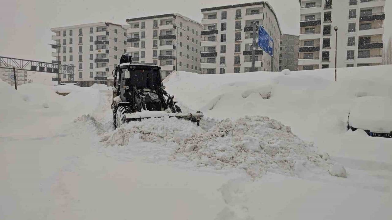 Bitlis'te Yoğun Kar Yağışı Ulaşıma Engeller Getirdi