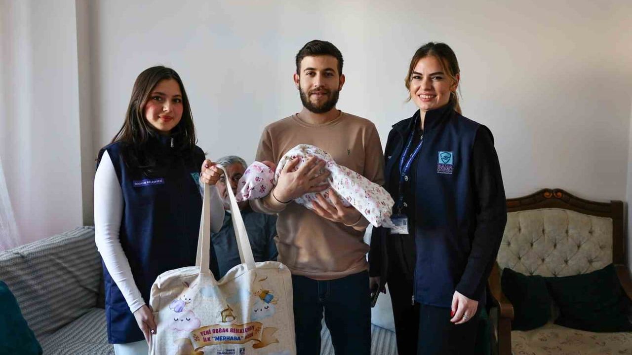 Bodrum'da 2026'nın İlk Bebeği Eylül Doğdu