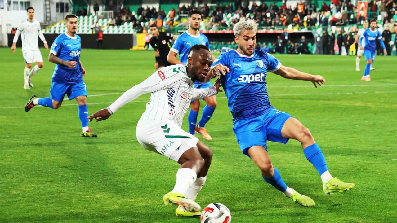 Bodrum FK - Konyaspor Maçı: Konyaspor Önünde İlk Yarıda Üstünlük Sağladı