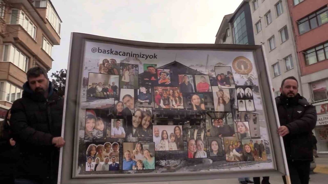 Bolu'da 78 Can İçin Sessiz Yürüyüş Düzenlendi